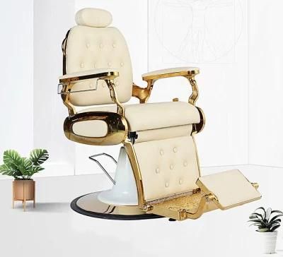 Hl-9255 Salon Barber Chair Hl-9244 for Man or Woman with Stainless Steel Armrest and Aluminum Pedal