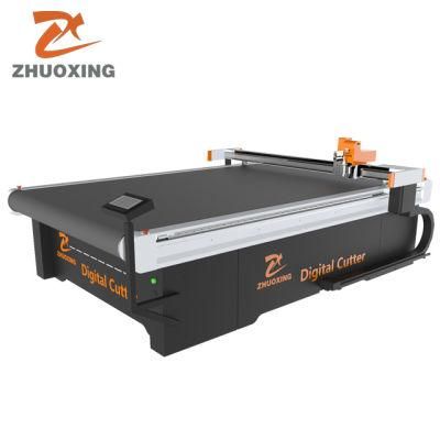 CNC Knife Cutting Machine Sofa Fabric Digital Flatbed Cutter