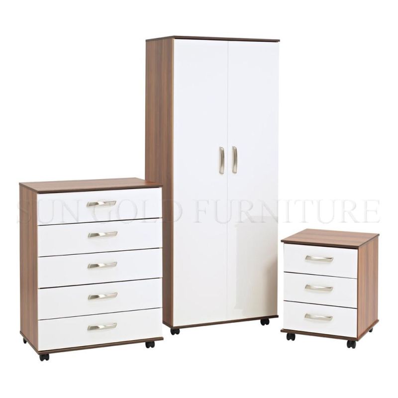 Bedroom Furniture Wardrobe in Beautiful White Gloss Lacquer (SZ-WD061)