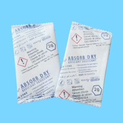 2g/5g/10g/25g/100g Superdry Desiccant Calcium Chloride Small Pack Desiccant