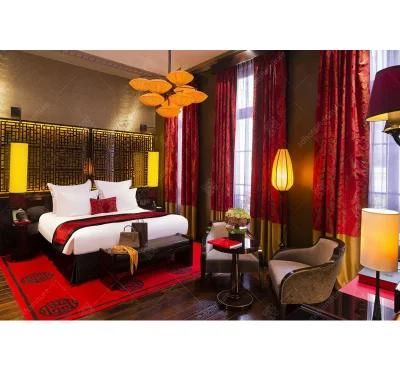 Chinese Design Artistic Hotel Bedroom Furniture Sets for Sale