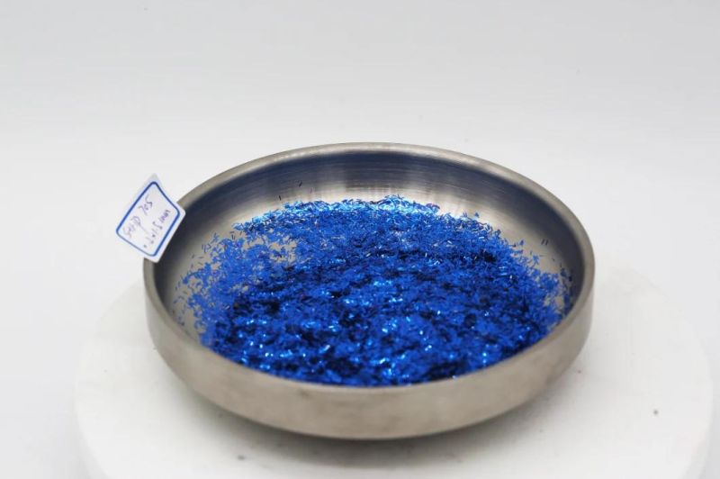 Pet Fine Christmas Ornaments Long Flash 0.2X1.5mm Silk Sapphire Blue Strip Paillettes Straight Line Glitter Dust for Crafts