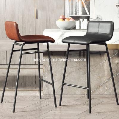 Wholesale Market Modern Restaurant Furniture Bar Stool Leather Dining Chairs