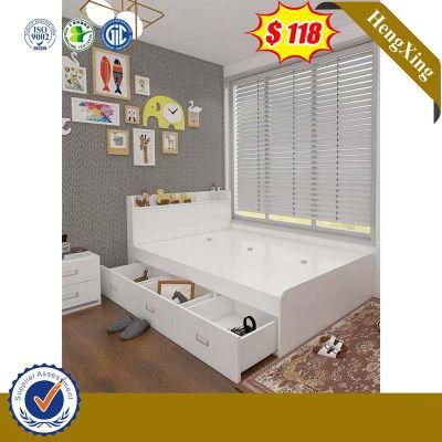 Single Wooden Bedroom Children Kid Bed Using for School Dormitory