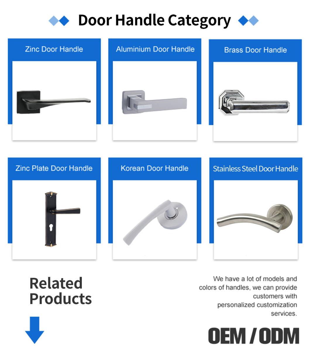 High Quality Wholesale Cheap Stainless Steel Leather Interior Door Handle