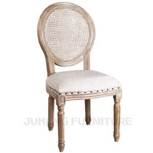 Antique Customized French Style Birch Wooden Louis Dining Chair (HM-M072)