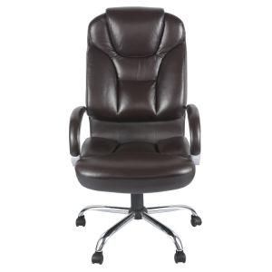 American Home Office Executive Chair with Bonded Leather Upholstered and Aluminum Armrests