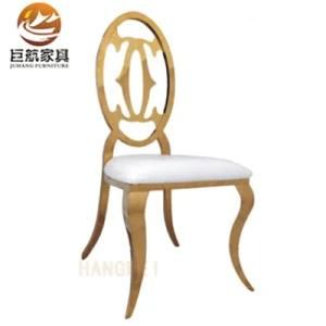 Banquet Furniture Gold Stainless Steel Wedding Party Chair for Sale