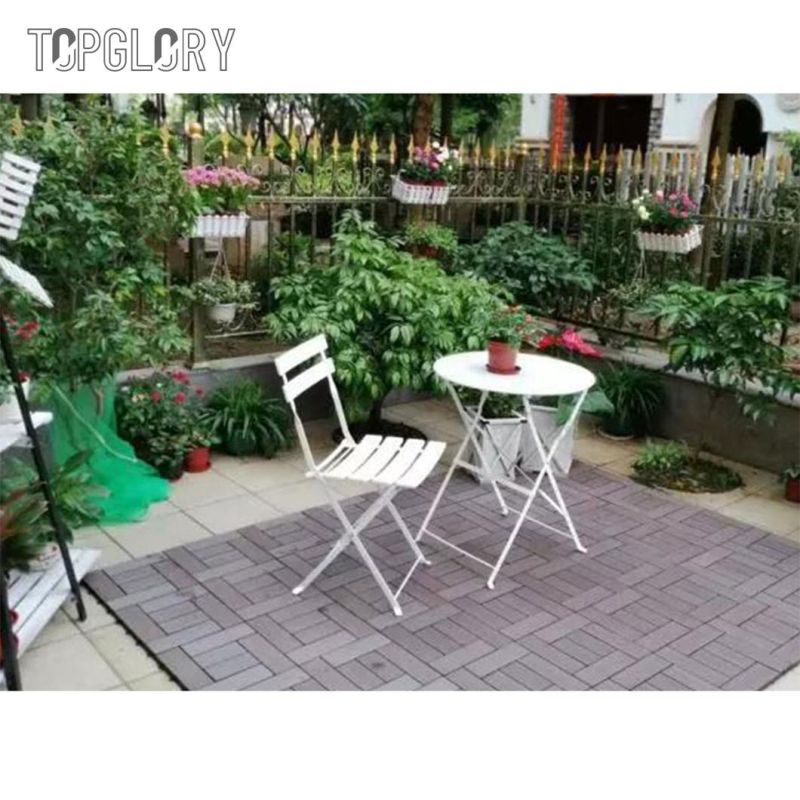 Outdoor Furniture Garden Aluminium Frame Dining Table and Chair