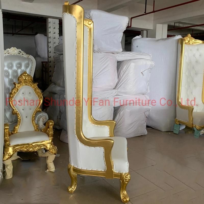 High Back Wedding Sofa Chairs in Optional Color for Wedding Events Furniture and Hotel Lobby Furniture