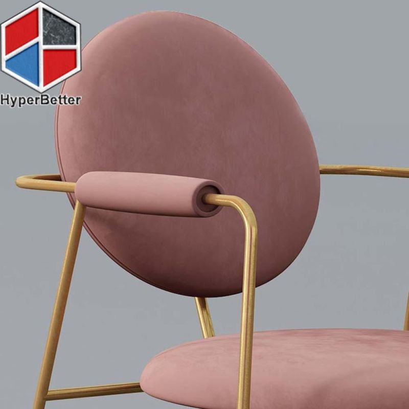 Highly Elastic Sponge Seat Ss Frame Dining Chairs Morden Design Dining Room Chairs