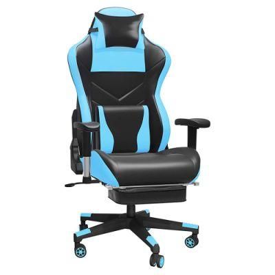 High Quality 2D Armrest Gaming Chair with Footrest