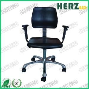 Cleanroom ESD Chair with Antistatic Arm Rest