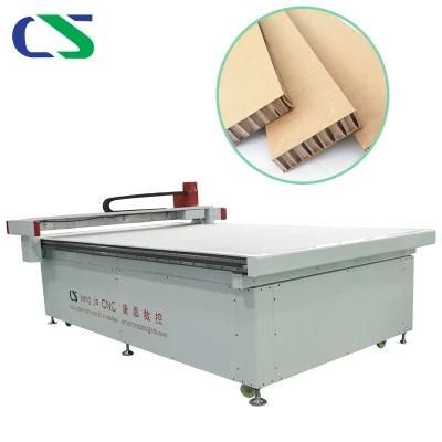 Hot Seller CNC Router Oscillating Knife Corrugated Cardboard Advertising Cutting Machine