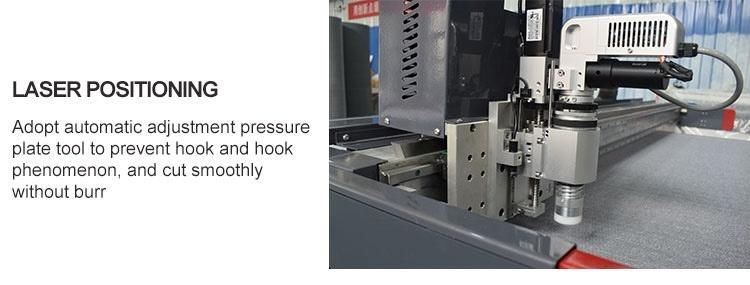 Manufacture Price CNC Oscillating Blade Leather Cutter Vibrating Knife Cutting Machine