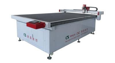 Manufacturer CNC Vibrating Knife Cardboard Box Cutting Machine with Creasing Wheel
