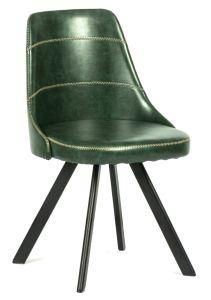 Modern Metal Chair for Home with PU Upholstered in Different Color