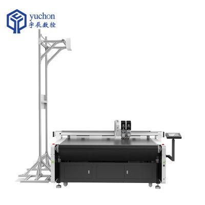 CNC Digital Sofa Textile Leather Cover Cutting Machine for Roll Materials