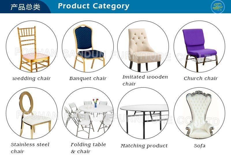 China Factory Wholesale White PU Leather Gold Frame Stainless Steel Furniture Dining Chair