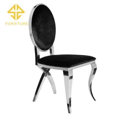 Wholesale Black Velvet Dining Chair for Wedding Events