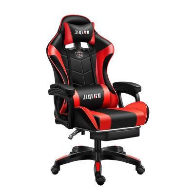 Hot-Selling Custom PC Racing Computer Reclining Leather Silla Gamer Office Gaming Chair with Footrest
