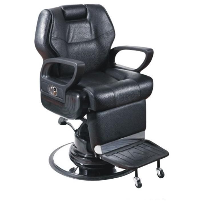 Hl- 9213b Salon Barber Chair for Man or Woman with Stainless Steel Armrest and Aluminum Pedal