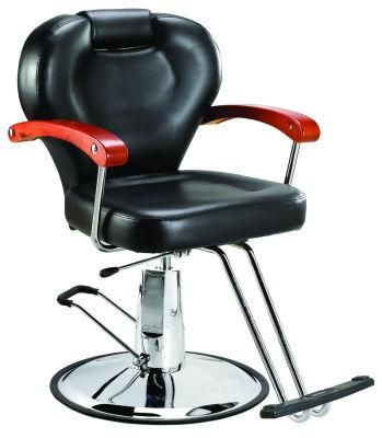 Hl- 862 Salon Make up Chair for Man or Woman with Stainless Steel Armrest and Aluminum Pedal