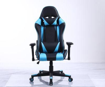 2022 Hot-Selling Black and Blue Handsome Computer Best Office Gaming Chair