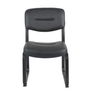Modern Hotel Office Chair with Metal Frame and Vinyl Upholstered in Different Color