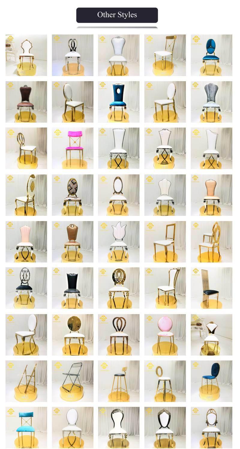 Light Luxury Post-Modern Dining Chair Metal Chair Hotel Negotiation Chair Stainless Steel Leather Dining Chair Restaurant