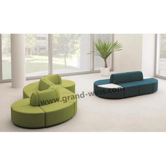 Modern Simple Hotel Lobby Living Room Leisure Office Building Discussion Combination Sofa