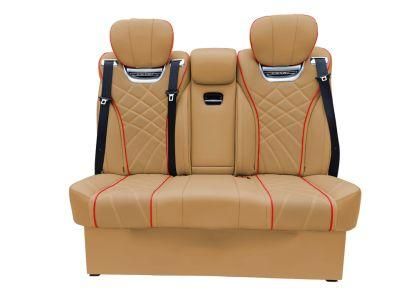 Luxury Multi-Functional Customized Leather Sofa Car Seat with Recliner for MPV