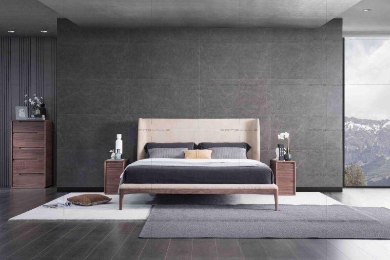 Modern Home Furniture Manufacturer Wooden Bed Sets Bedroom Furniture