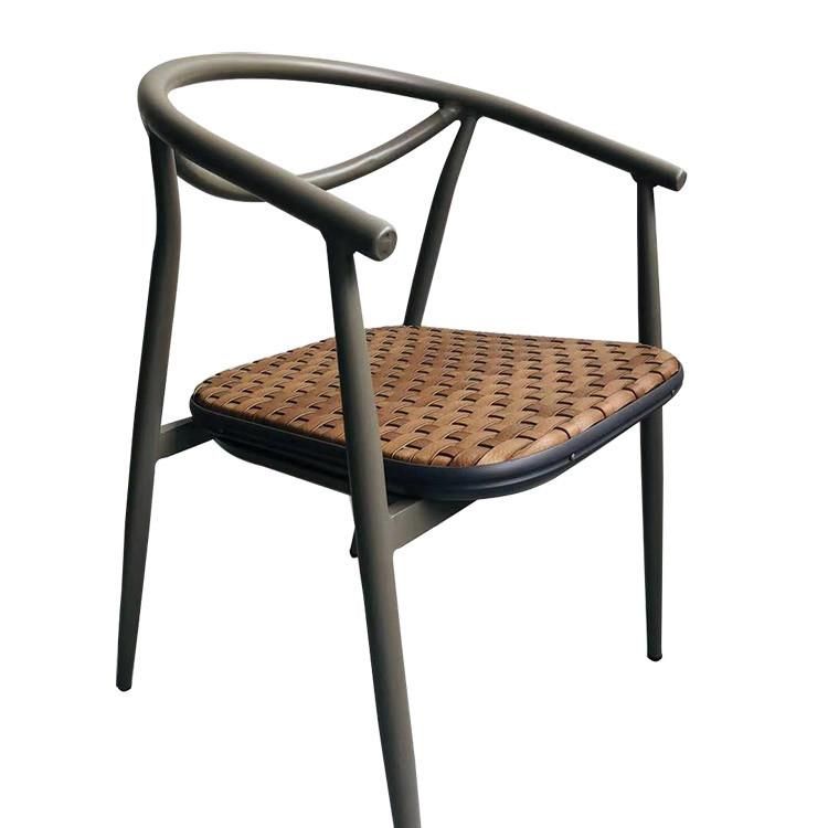 Shangri La Hotel Ergo Rattan Seat Cafe Chair Hotel Bar Restaurant Outdoor Furniture