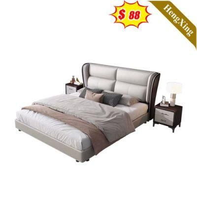 Wholesale Foshan Modern Home Hotel Furniture Wall Bed Bedroom Sofa Set Leather King Size Bed
