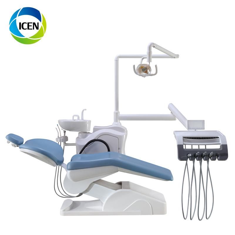 in-M215 High Quality Cheaper Colorful Adjustable Dental Unit Leather Electronic Dental Chair