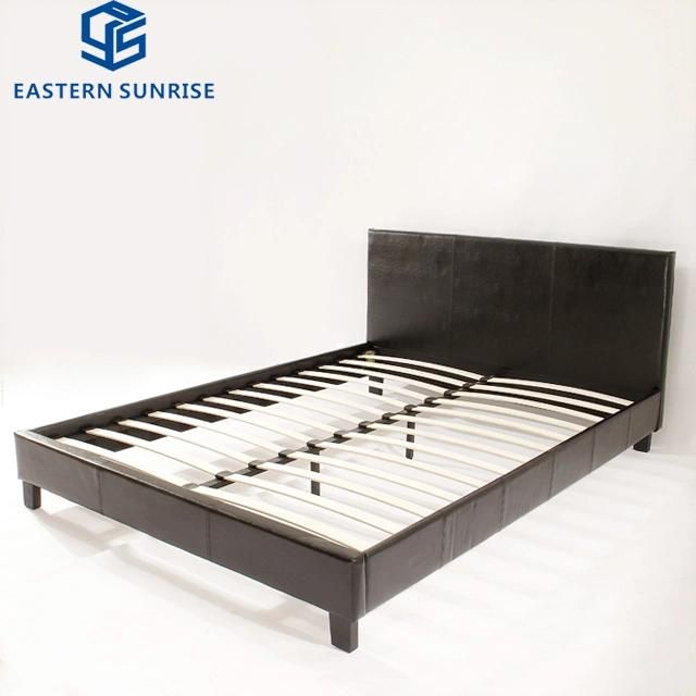 PU Bed Room Furniture Wrought Iron Furniture Beds