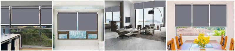 Windproof Woven Fiberglass Roller Blinds Window Material