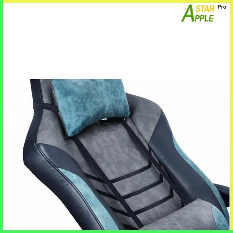 Very Comfortable Nap Seat as-D2023 Gaming Chair with Leather Footrest