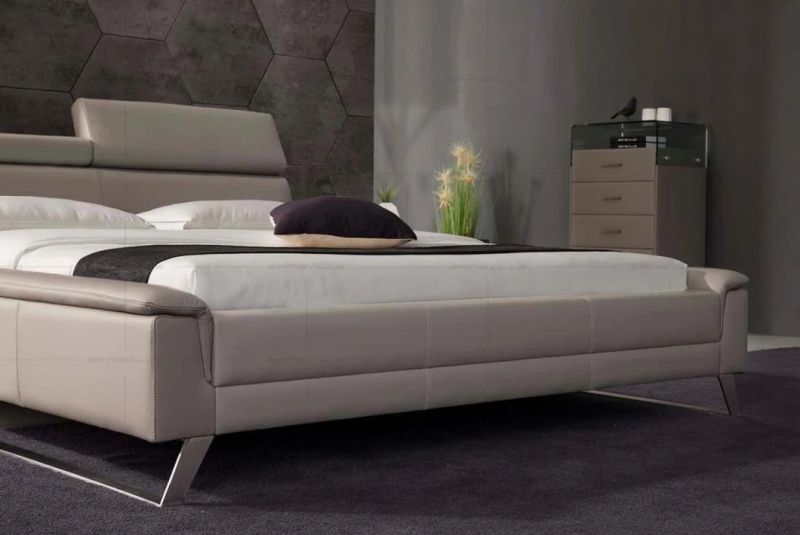 Customized Modern Bedroom Furniture Beds Leather Bed King Bed Gc1715