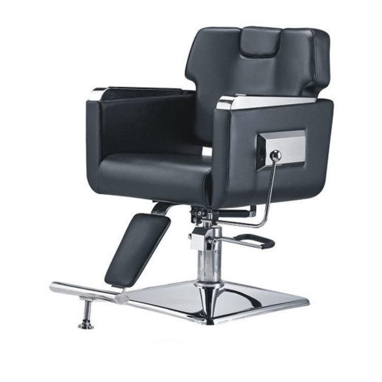 Hl-9288 Salon Barber Chair for Man or Woman with Stainless Steel Armrest and Aluminum Pedal