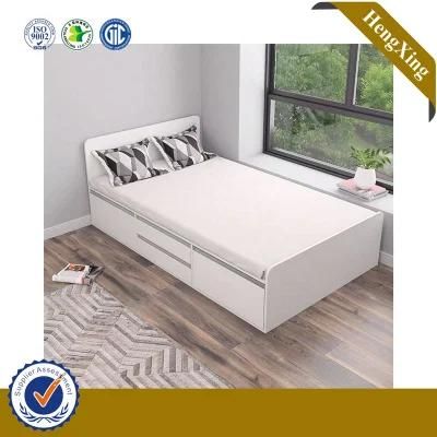 Home Bedroom Furniture King Queen Double Single Size Wooden Panel Bed