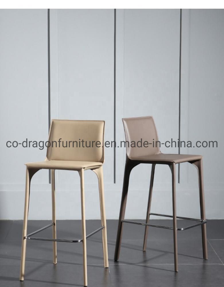 Modern High Bar Chair with Leather for Living Room Furniture