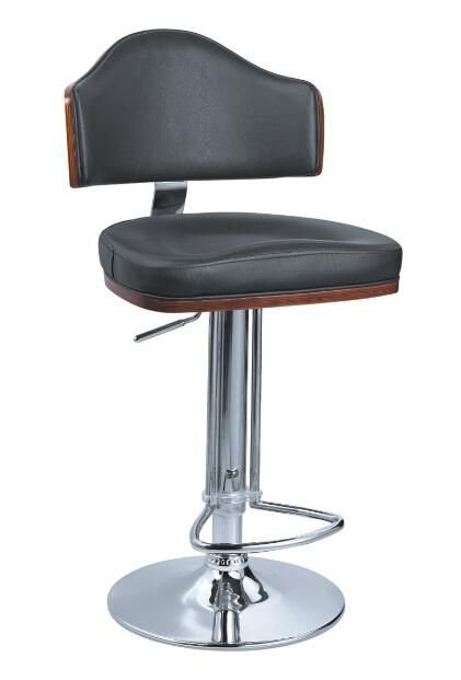 Modern New Design Wooden and Leather Leisure Bar Chair (SZ-BC328)