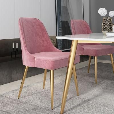 Wholesale Top Quality Nordic Restaurant PU Leather Upholstered Dining Chairs