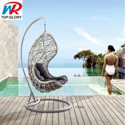 Balcony Courtyard Indoor Egg Rocking Hanging Wicker Swing Chair
