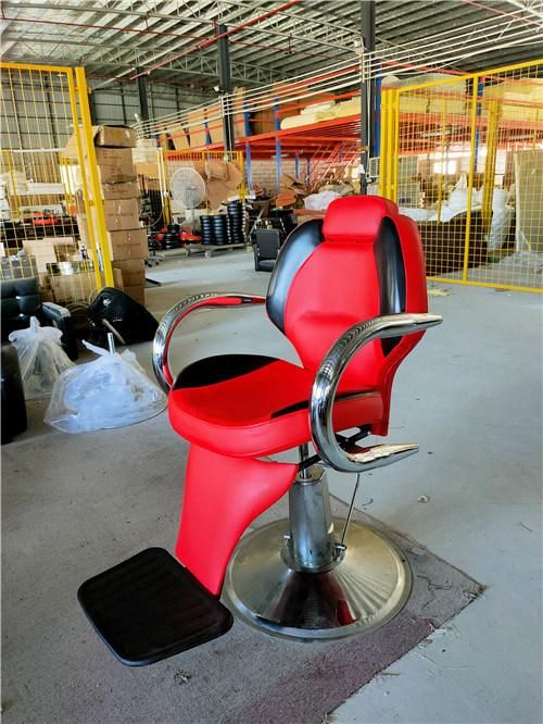 Hl-1040 Salon Barber Chair Hl-1040 for Man or Woman with Stainless Steel Armrest and Aluminum Pedal