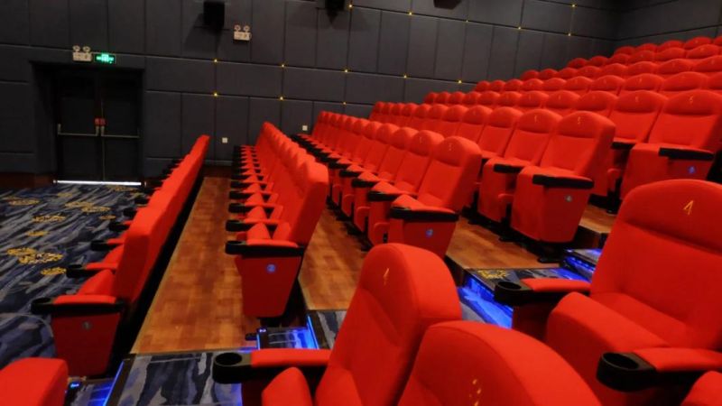 Home Cinema Media Room 2D/3D Leather Theater Movie Auditorium Cinema Sofa