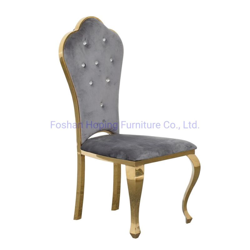 Modern Metal Chair Hotel Metal Stacking Restaurant Chiavari Dining Banquet Event Chair