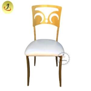 Wholesale Modern Stainless Steel Chair with Golden Colour